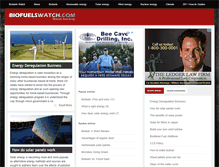 Tablet Screenshot of biofuelswatch.com